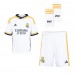 Camiseta Real Madrid Federico Valverde #15 Primera Equipación Replica 2023-24 para niños mangas cortas (+ Pantalones cortos)
